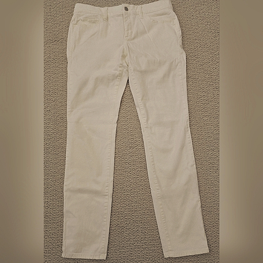 Ann Taylor Factory Classic Cream Pants